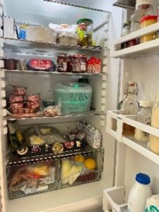 Observation frigo dans étude merchandising